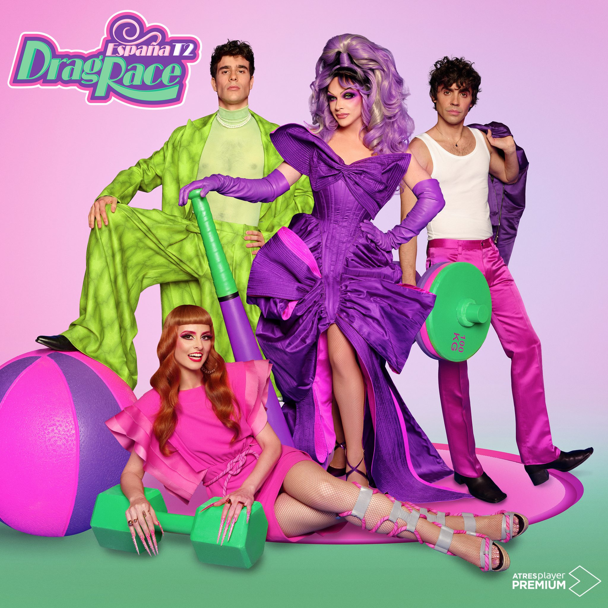 ATRESplayer PREMIUM introduces the official posters of the second edition of ‘Drag Race España’