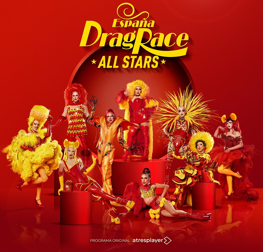 La primera edición de ‘Drag Race España: All Stars’ se estrenará el próximo 4 febrero